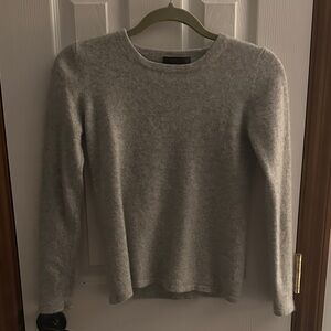 Preswick & Moore Heather Gray Crew Neck Sweater